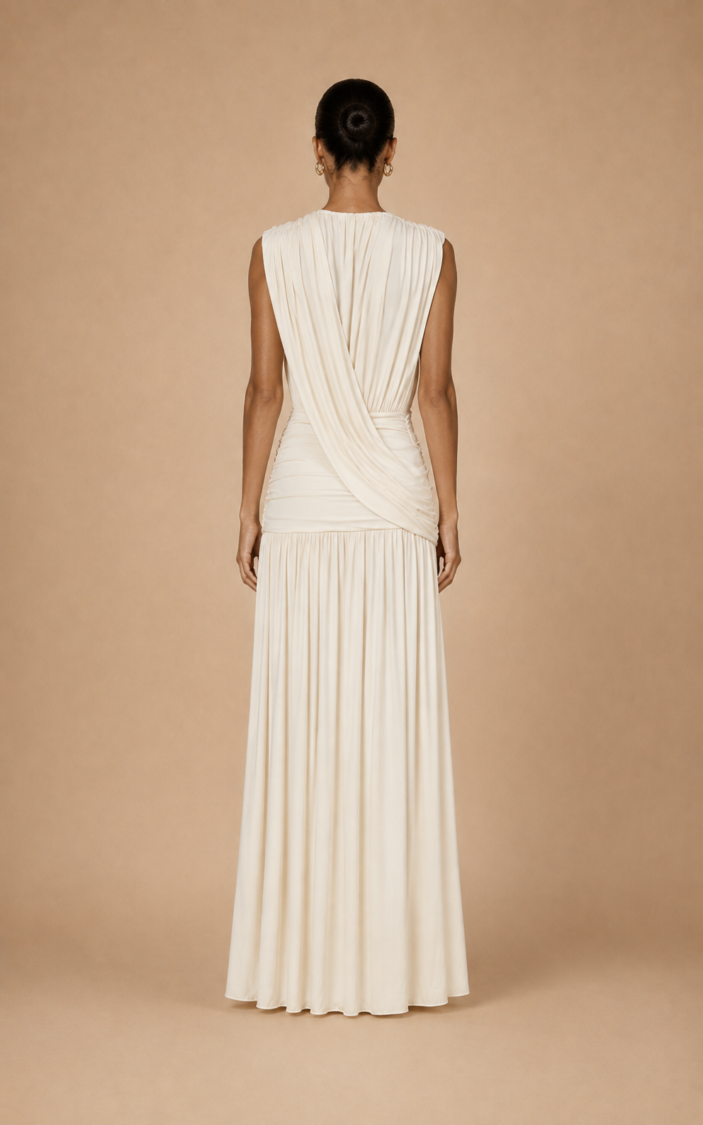 The Amélie Draped Maxi Dress