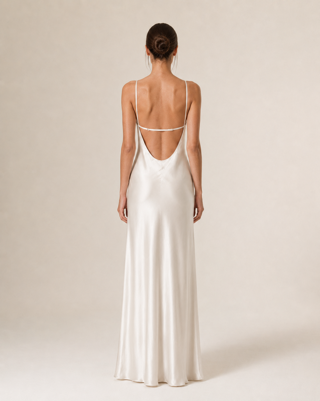 Élodie Satin Maxi Dress