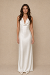 Bianca Satin Maxi Dress