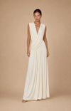 The Amélie Draped Maxi Dress