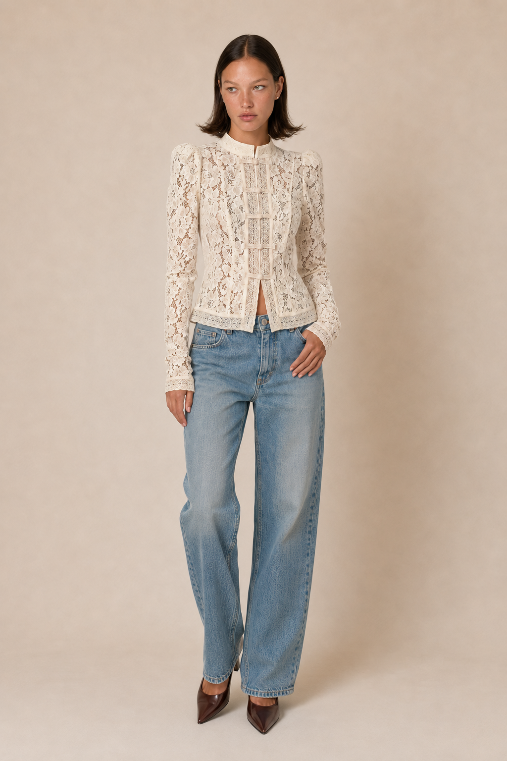 Juliette Lace Blouse